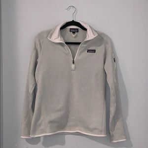 Women’s Off-White Patagonia Fleece Pullover Size M